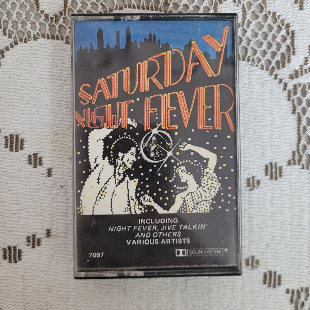 Vintage Saturday Night Fever Cassette Tape